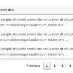WordPress table pagination style 3