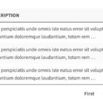 WordPress table pagination style 4