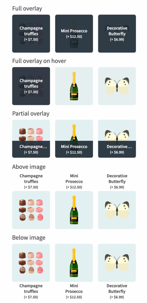 Image button style options