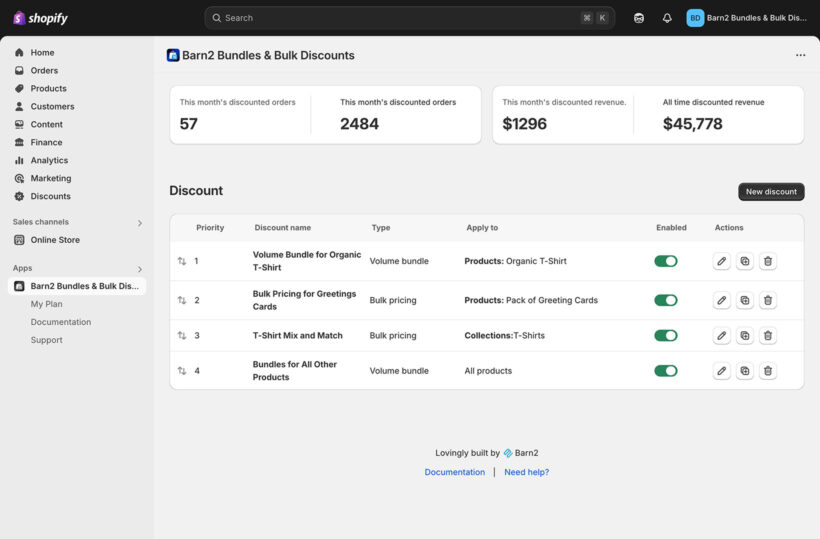 Barn2 Bundles & Bulk Discounts all discounts home