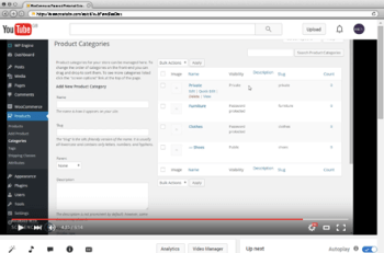 WooCommerce Password Protected Categories