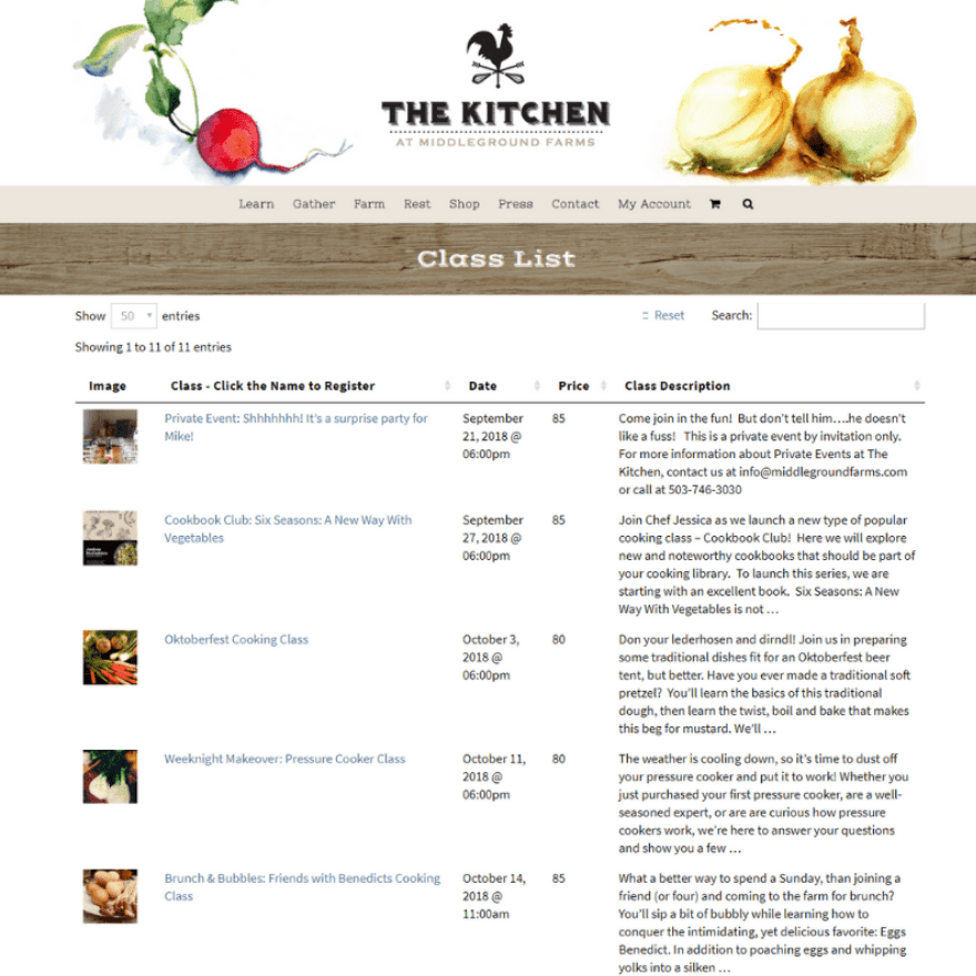 The Kitchen at Middleground Farms