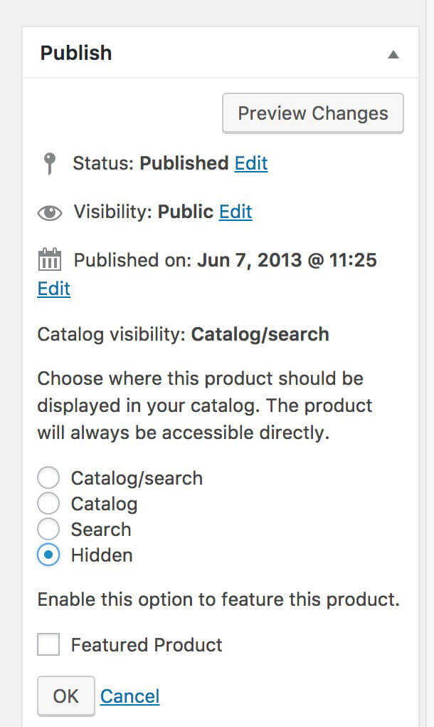 WooCommerce hidden store plugin