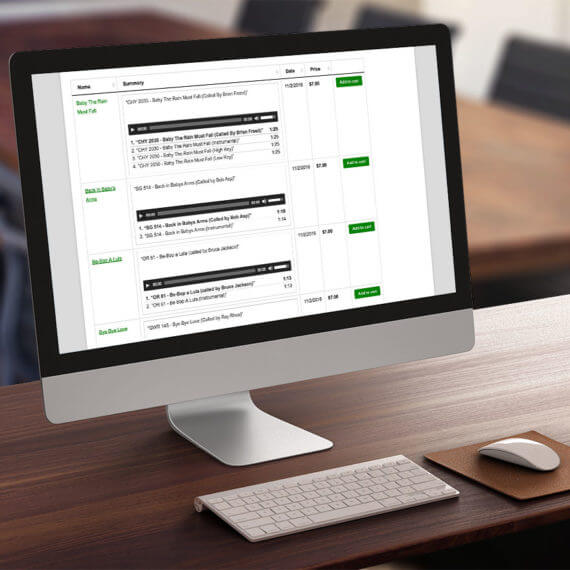 WooCommerce Audio Gallery