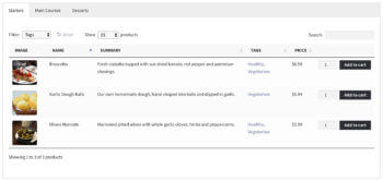 WooCommerce restaurant order form plugin
