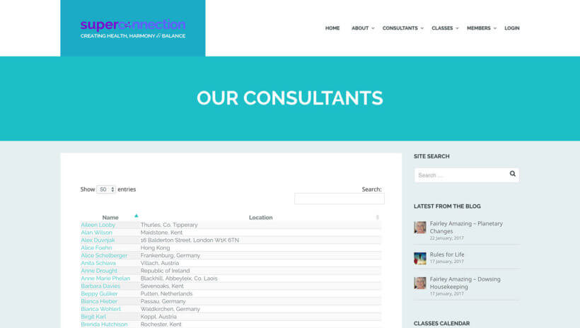 WordPress consultants directory of members plugin
