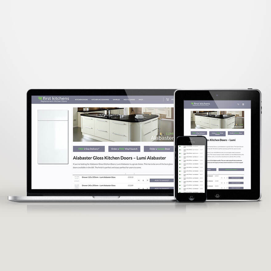 WooCommerce kitchen store