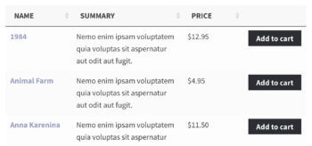 WooCommerce add to cart button