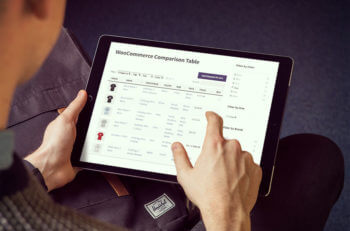 WooCommerce product comparison table