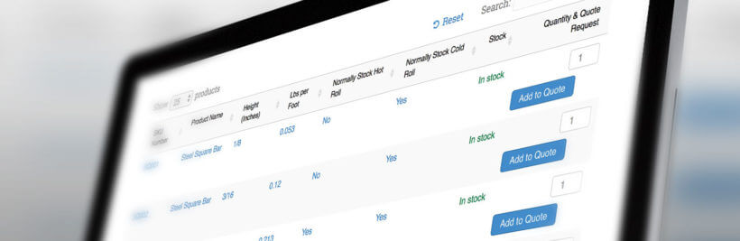 WooCommerce Product Table Add to Quote Buttons