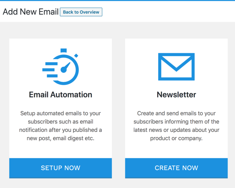 MailOptin Add Email Notification