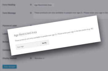 WooCommerce age verification plugin