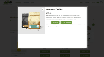 Quick view with MC wishlist button