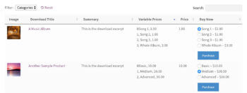 Display Easy Digital Downloads Variable Prices