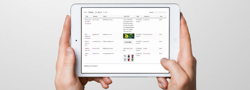 WordPress custom post type fields plugin