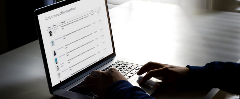 Printable WooCommerce order form plugin