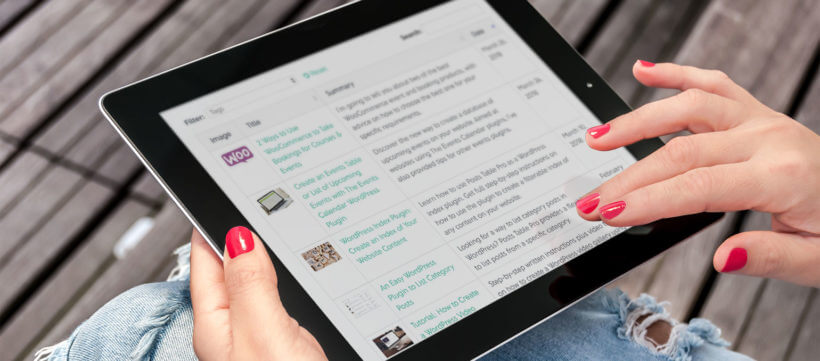 WordPress list posts from category plugin