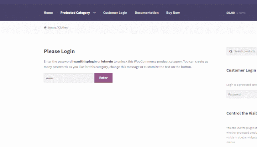 hide woocommerce categories example