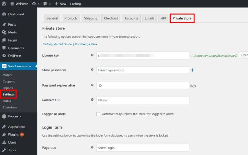 how to hide your entire woocommerce store