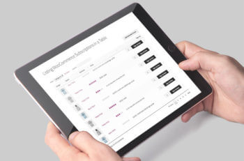 WooCommerce Subscriptions Product Table