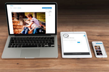 WooCommerce photography website with client login