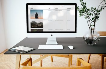 front end media library