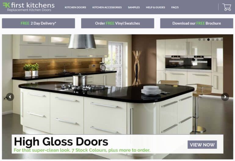 The First Kitchens website.