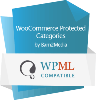 WPML Compatibility WooCommerce Protected Categories Plugin