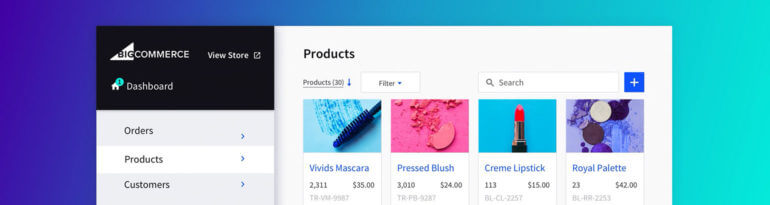 BigCommerce product table WordPress