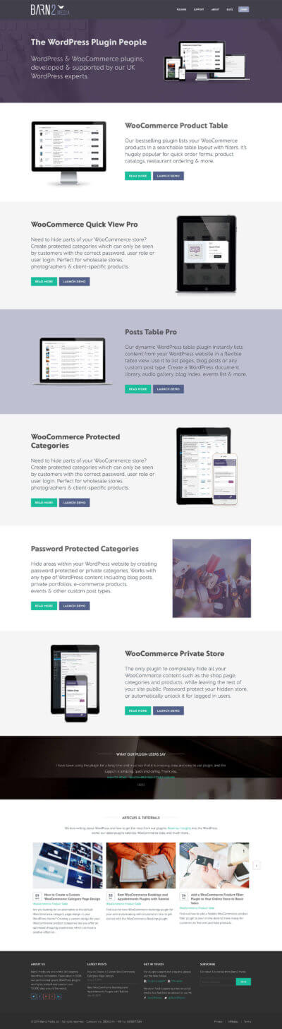 Old Barn2 plugins homepage