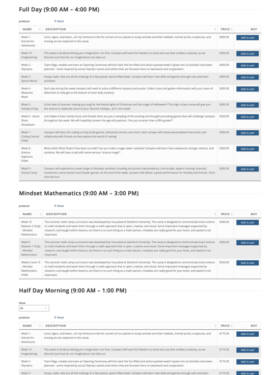 WordPress school events plugin