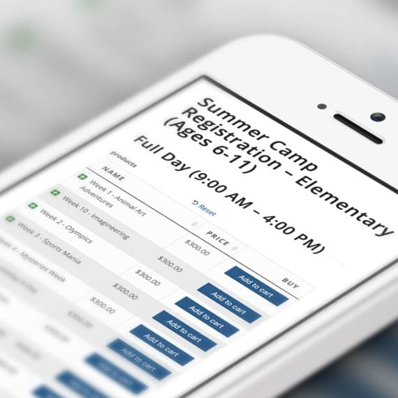 WooCommerce school events booking plugin