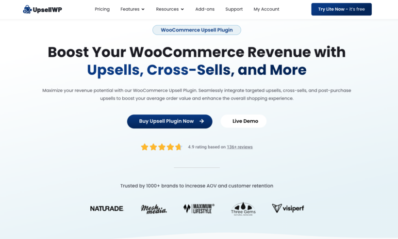 UpsellWP woocommerce upsell plugin