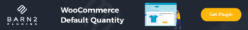 WooCommerce Default Quantity landscape banner