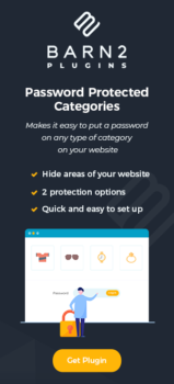 Password Protected Categories portrait banner