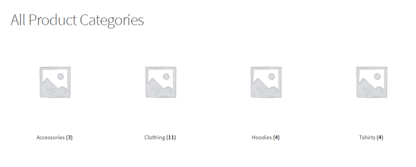 Showcasing WooCommerce product categories using a shortcode