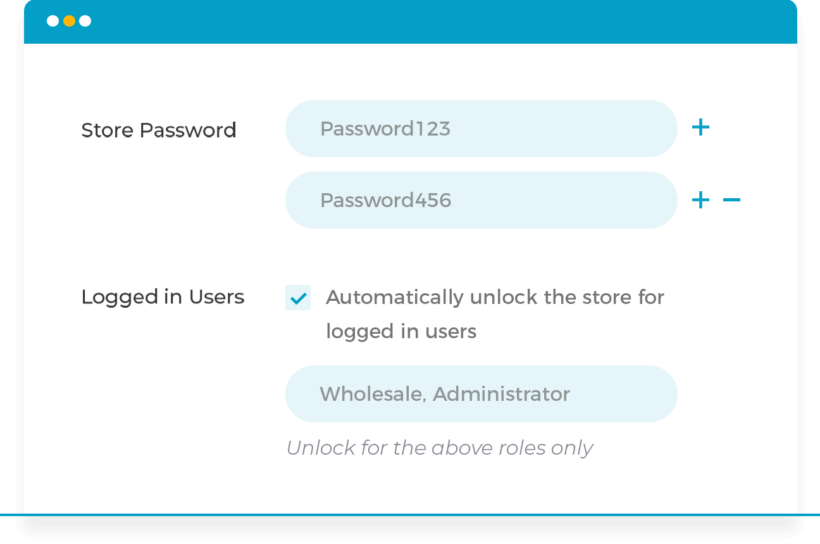 WooCommerce Private Store user roles
