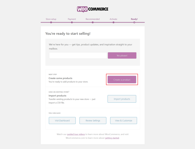 Ready WooCommerce