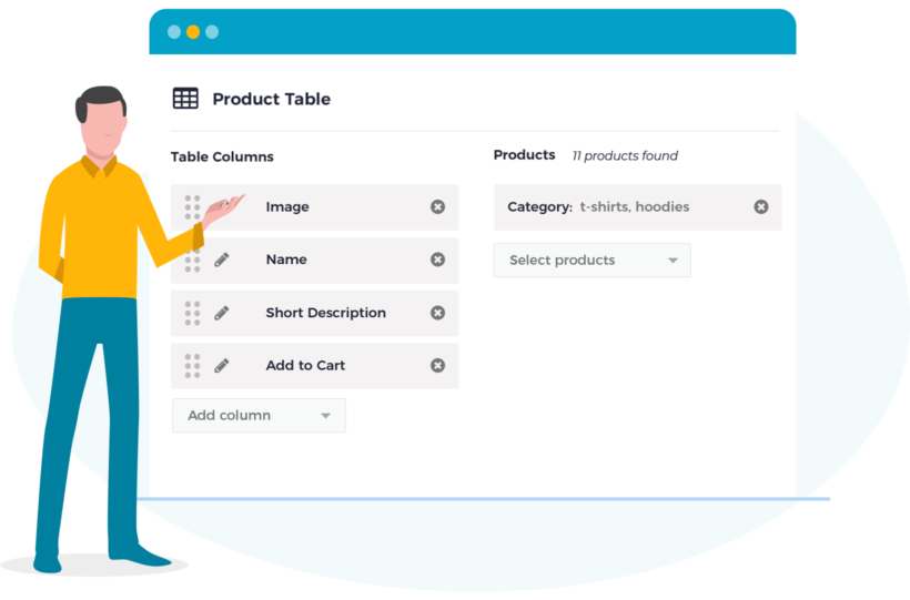 WooCommerce Product Table Gutenberg Block Plugin