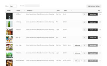 WooCommerce beer order form plugin