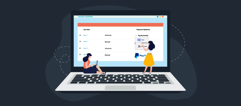 WooCommerce payment user role