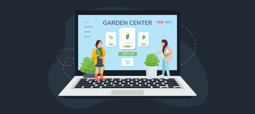 Garden center WordPress