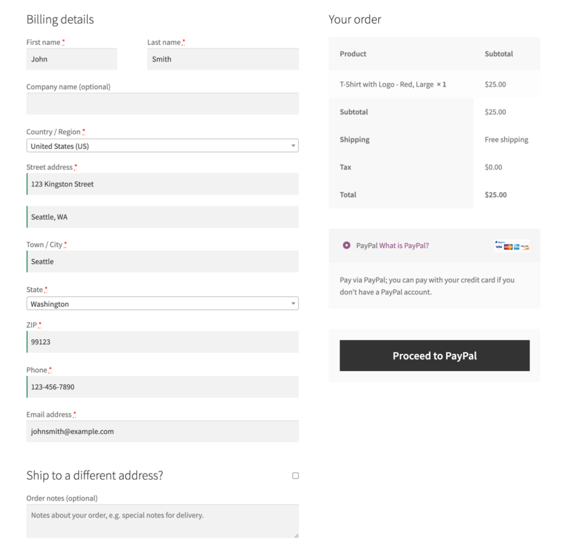 Payment options for retail customers