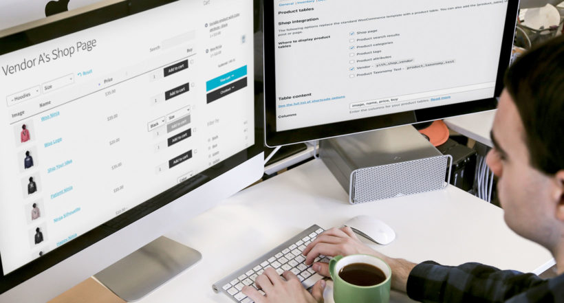 WooCommerce multi-vendor plugin product table