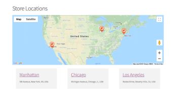 Display WooCommerce store locations