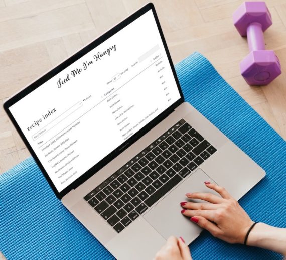 WordPress recipe index