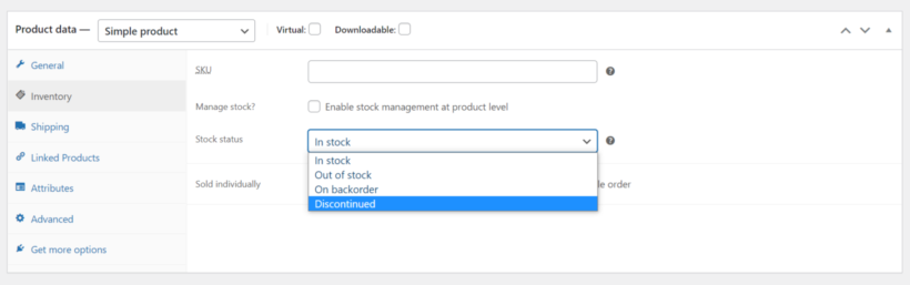 Mark discounted products