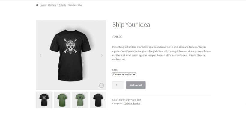 product gallery slider woocommerce
