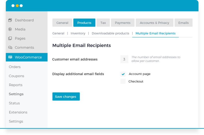 WooCommerce Multiple Email Recipients