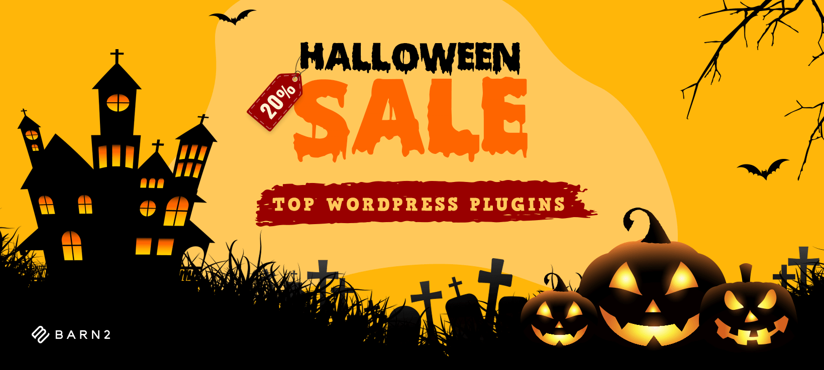 Halloween sale on WordPress plugins